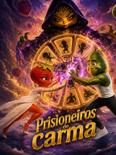Prisioneiros do carma afişi