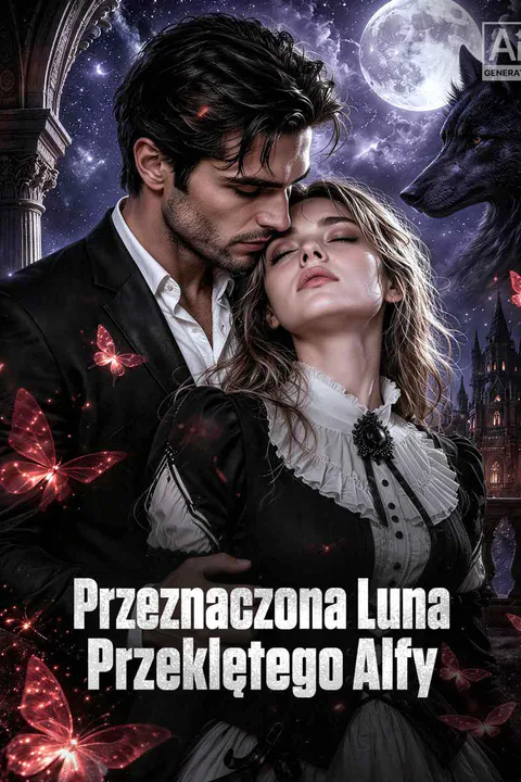 Przeznaczona Luna Przeklętego Alfy – plakat