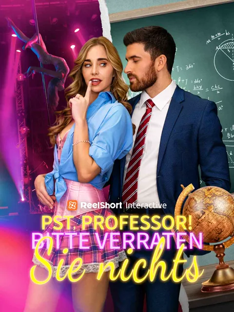Poster von Pst, Professor! Bitte verraten Sie nichts