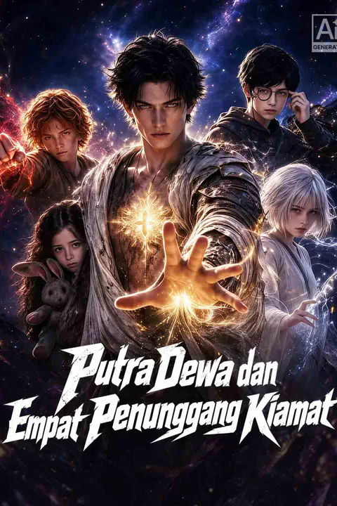 Poster Putra Dewa dan Empat Penunggang Kiamat