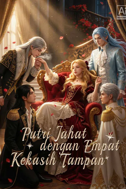 Poster Putri Jahat dengan Empat Kekasih Tampan