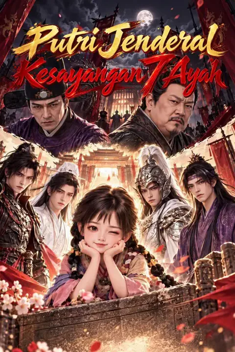 Poster Putri Jenderal Kesayangan 7 Ayah