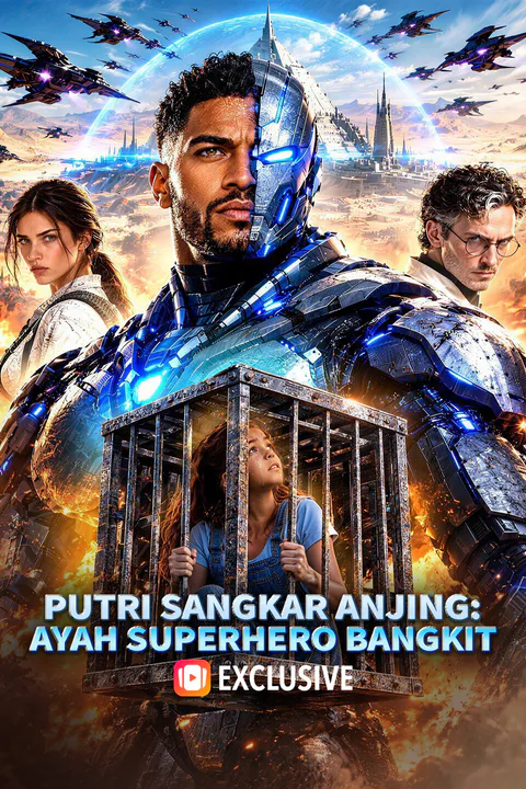 Poster Putri Sangkar Anjing: Ayah Superhero Bangkit