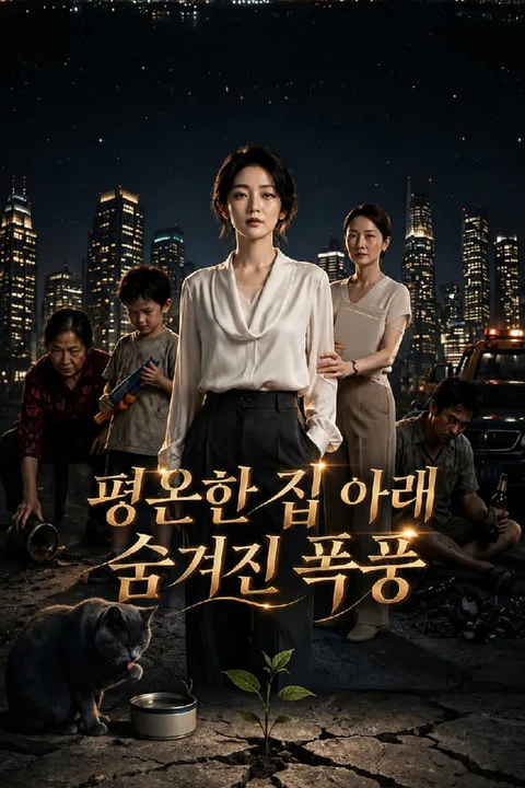 평온한 집 아래 숨겨진 폭풍 포스터