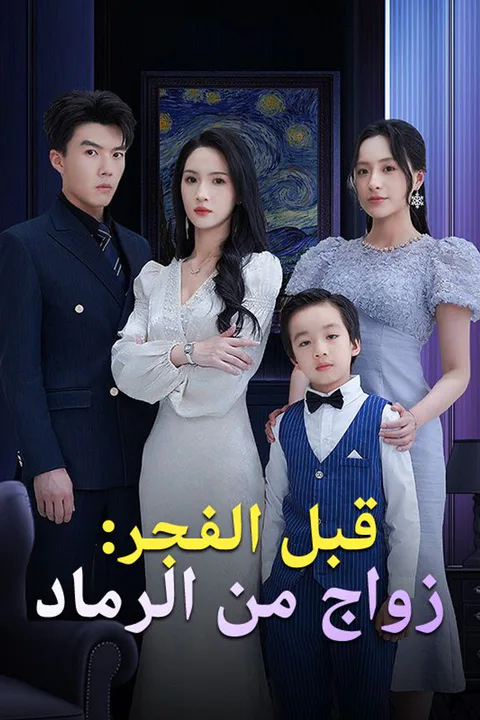 ملصق قبل الفجر: زواج من الرماد