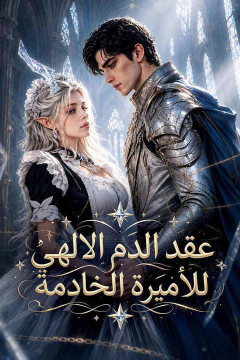 ملصق عقد الدم الإلهي للأميرة الخادمة