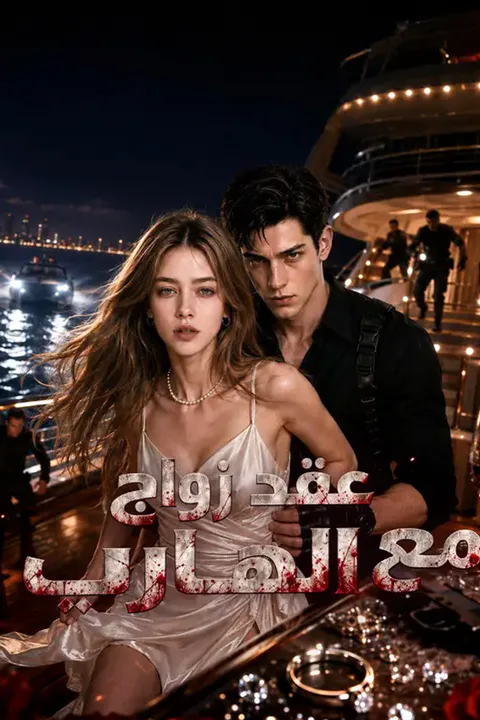 ملصق عقد زواج مع الهارب