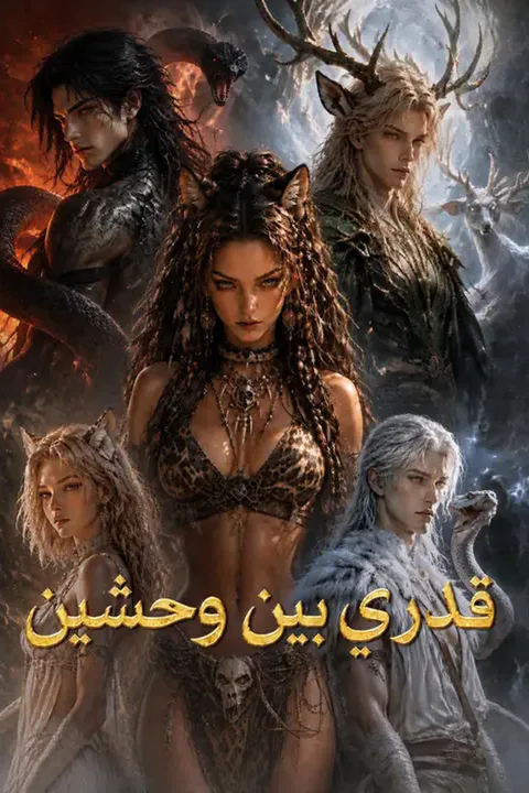 ملصق قدري بين وحشين