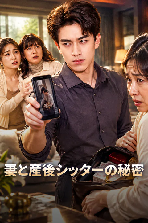 妻と産後シッターの秘密のポスター