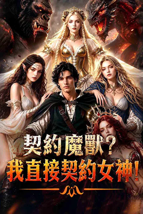 《契約魔獸？我直接契約女神！》海報