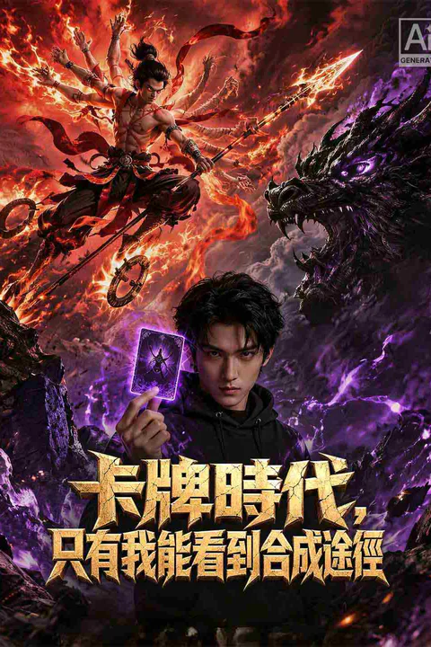 《卡牌時代，只有我能看到合成途徑》海報
