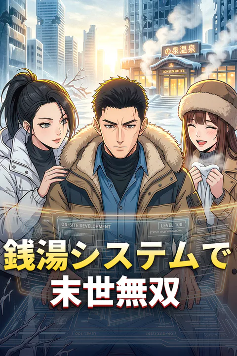 銭湯システムで末世無双のポスター