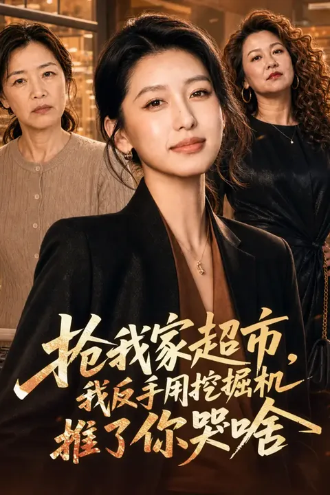 《抢我家超市，我反手用挖掘机推了你哭啥？》海报