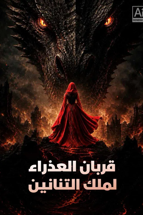 ملصق قربان العذراء لملك التنانين