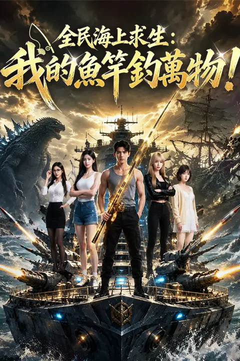 《全民海上求生：我的魚竿釣萬物！》海報