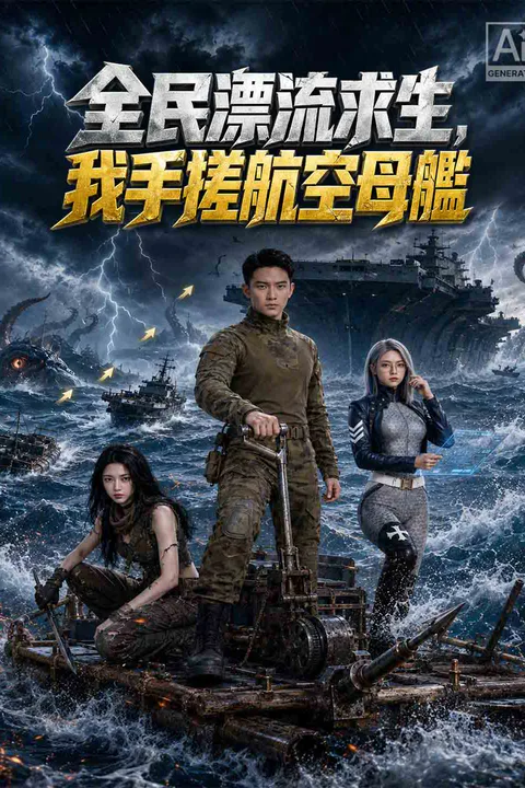《全民漂流求生，我手搓航空母艦》海報