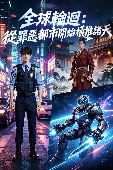《全球輪迴：從罪惡都市開始橫推諸天》海報