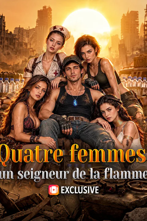 Affiche de Quatre femmes, un seigneur de la flamme