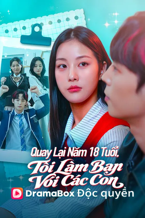Poster Quay Lại Năm 18 Tuổi, Tôi Làm Bạn Với Các Con