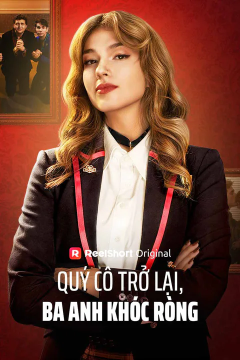 Poster Quý Cô Trở Lại, Ba Anh Khóc Ròng