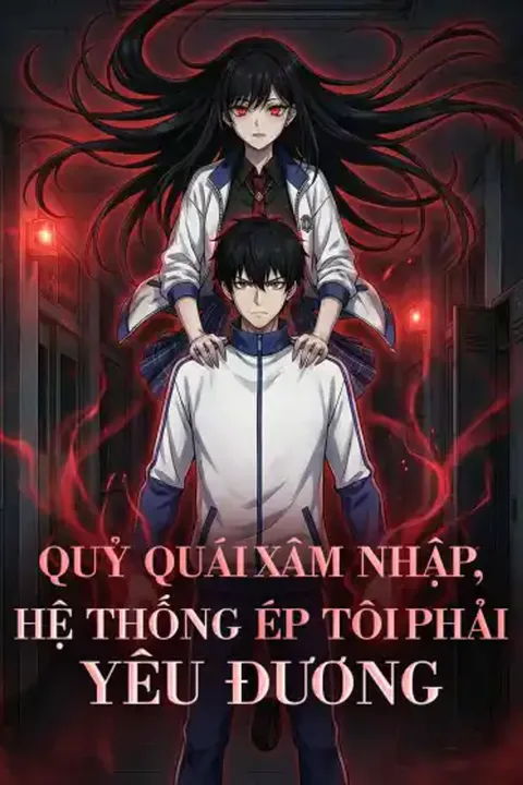 Poster Quỷ Quái Xâm Nhập, Hệ Thống Ép Tôi Phải Yêu Đương