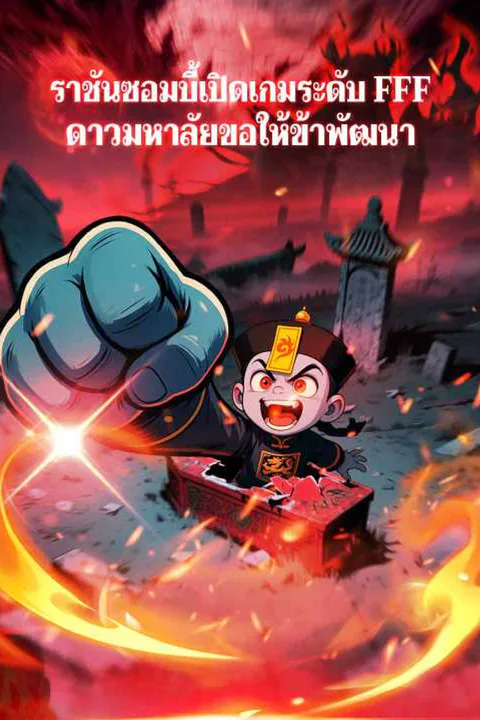 โปสเตอร์ ราชันซอมบี้เปิดเกมระดับ FFF ดาวมหาลัยขอให้ข้าพัฒนา