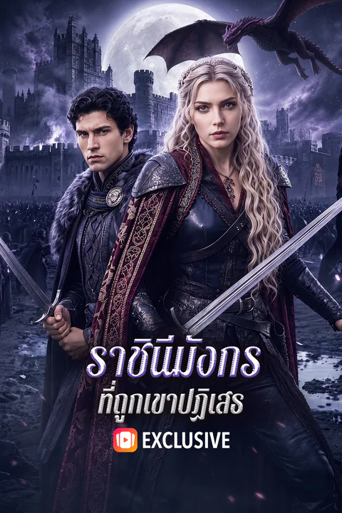 โปสเตอร์ ราชินีมังกร ที่ถูกเขาปฏิเสธ