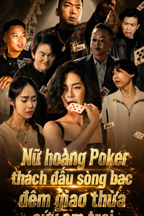 Pôster de Rainha do Poker: Resgate do Irmão na Virada do Ano