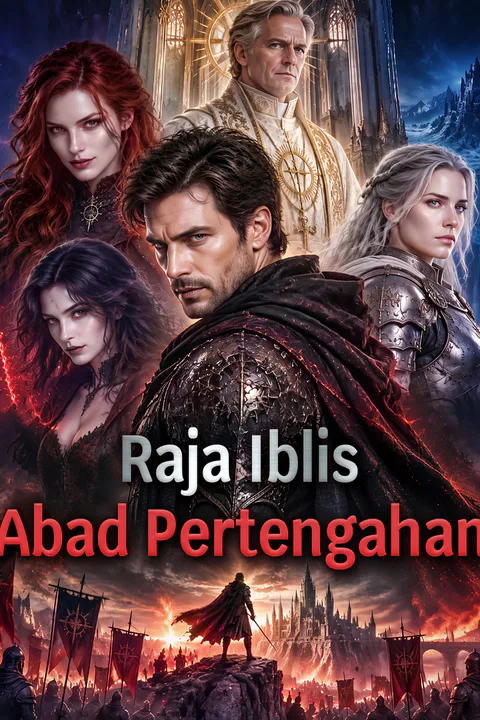 Poster Raja Iblis Abad Pertengahan