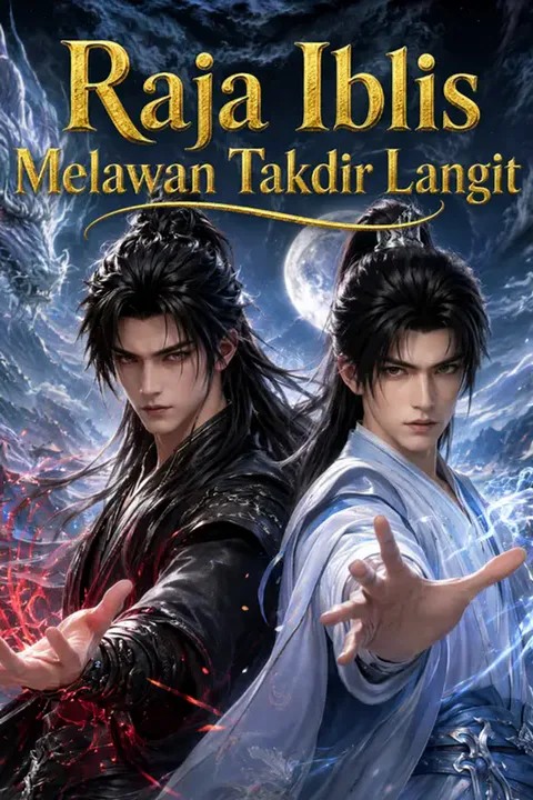 Poster Raja Iblis Melawan Takdir Langit