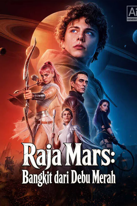Poster Raja Mars: Bangkit dari Debu Merah