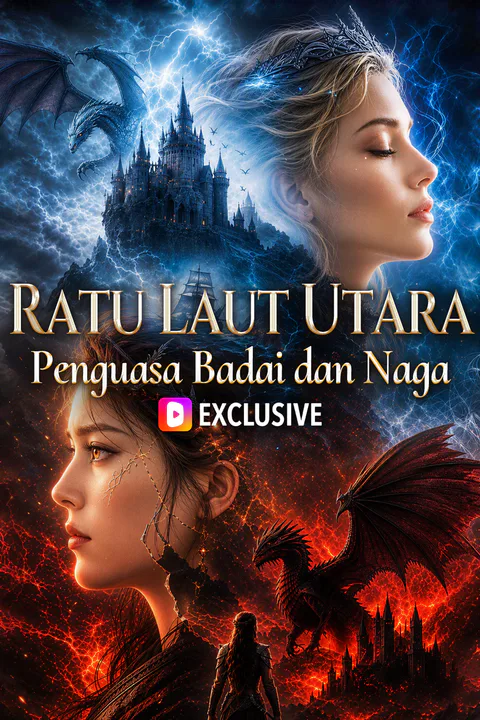 Poster Ratu Laut Utara: Penguasa Badai dan Naga