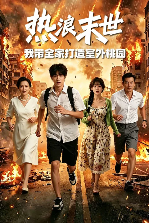 《热浪末世我带全家打造室外桃园》海报