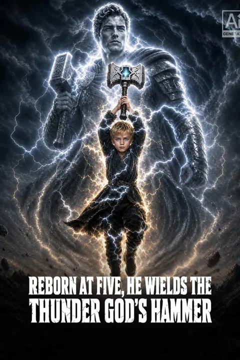 Reborn at Five,He Wields the Thunder God's Hammer poster