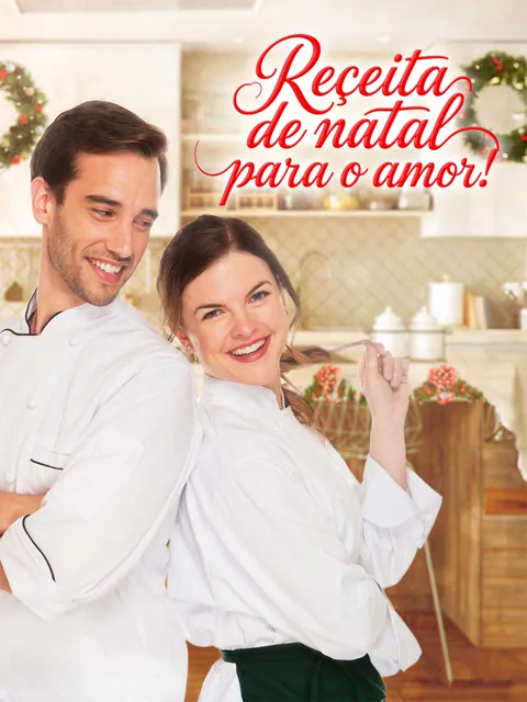 Pôster de Receita de natal para o amor