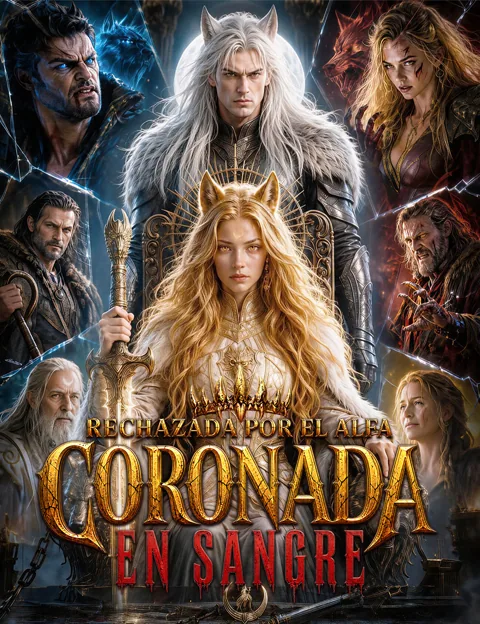 Póster de Rechazada por el alfa, coronada en sangre