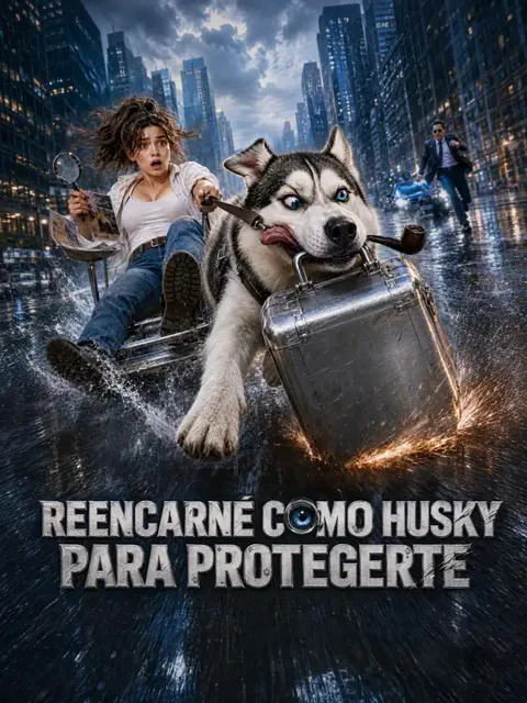 Póster de Reencarné como husky para protegerte