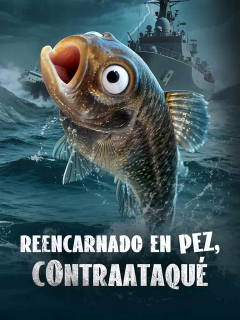 Póster de Reencarnado en pez, contraataqué