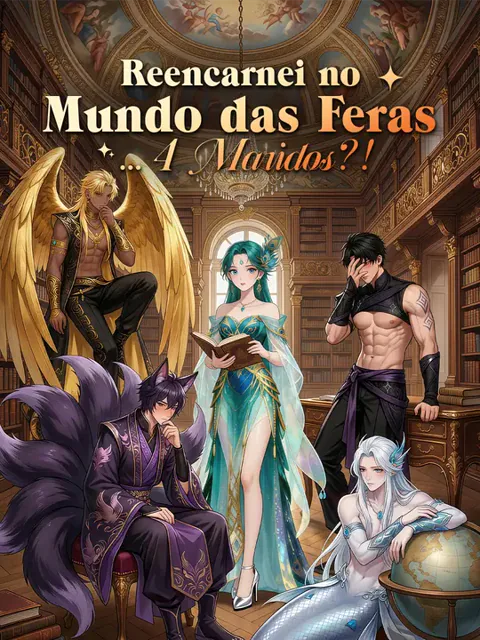 Pôster de Reencarnei no Mundo das Feras… 4 Maridos?!