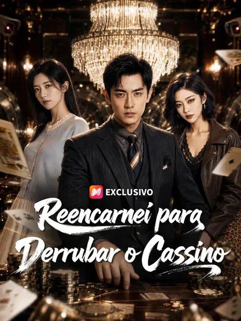 Pôster de Reencarnei para Derrubar o Cassino