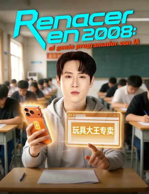 Póster de Renacer en 2008: el genio programador con IA