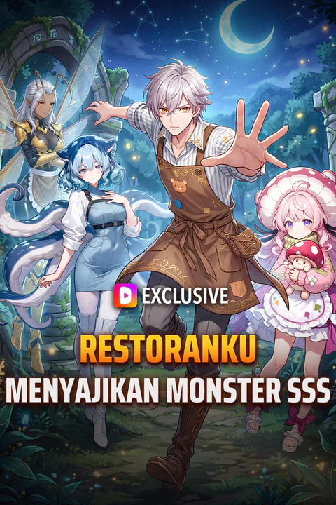Poster Restoranku Menyajikan Monster SSS
