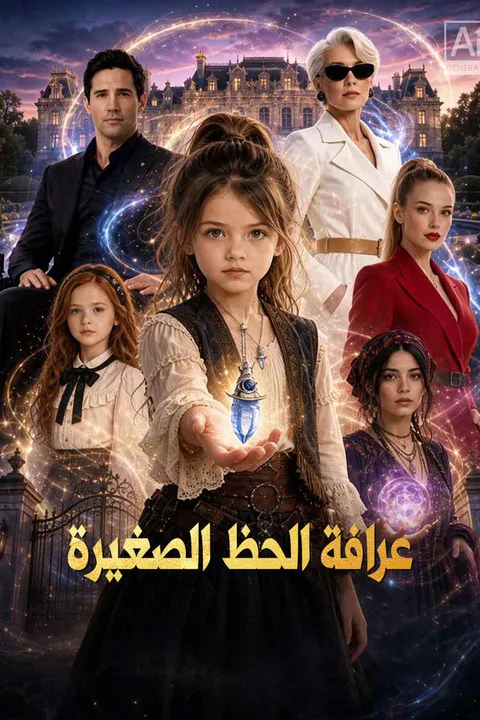 ملصق عرافة الحظ الصغيرة