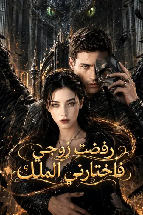 ملصق رفضت زوجي، فاختارني الملك