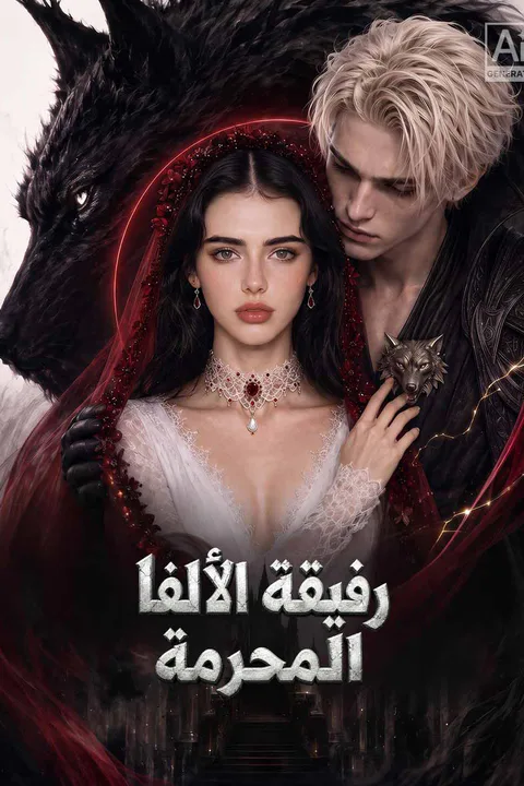 ملصق رفيقة الألفا المحرمة
