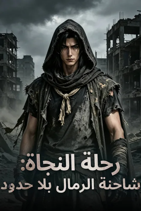 ملصق رحلة النجاة: شاحنة الرمال بلا حدود