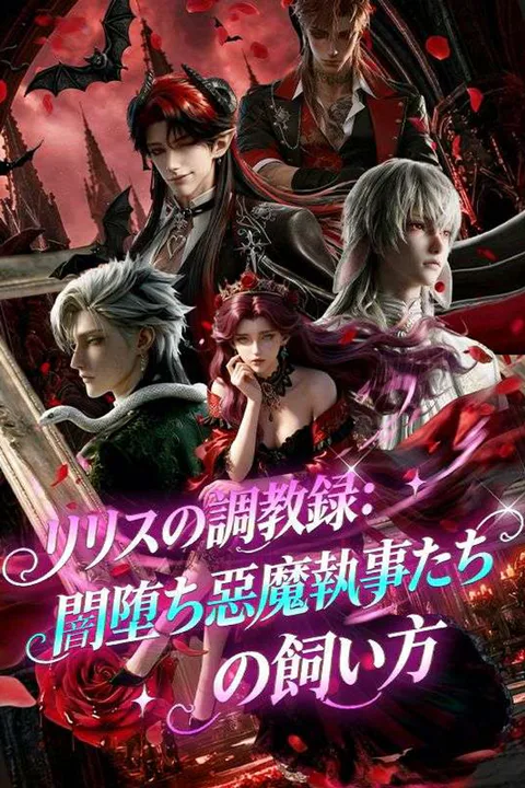 リリスの調教録：闇堕ち悪魔執事たちの飼い方のポスター