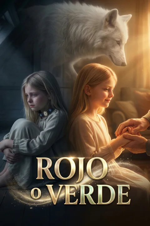 Póster de (Doblado) Rojo o verde