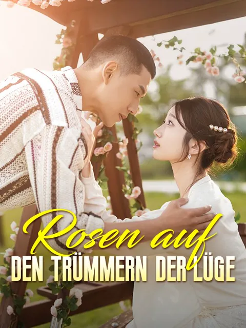 Poster von Rosen auf den Trümmern der Lüge