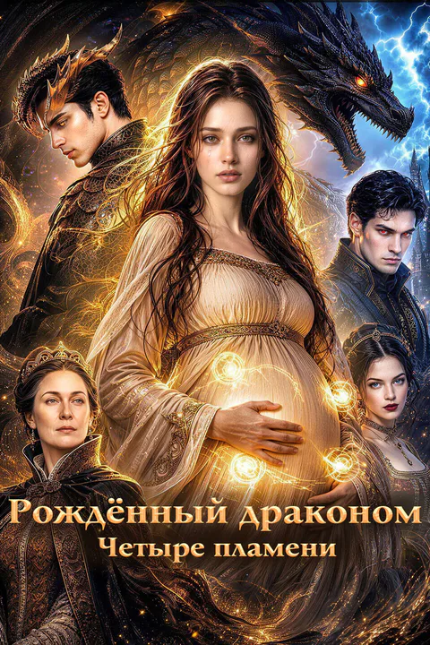 Постер «Рождённый драконом: Четыре пламени»